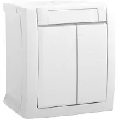 Panasonic Viko Serienschalter FR-Aufputz weiß 90591102-DE