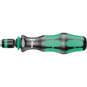 Wera 817 R Bits-Handhalter mit Rapidaptor Schnellwechselfutter, 1/4" x 133mm