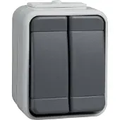 ELSO Doppeltaster lg/dg 10A AquaTop 442509