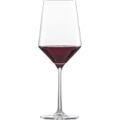 Zwiesel Glas SCHOTT 122315, Rotweinglas, Glas, Transparent, klar, Einfarbig, 540 ml
