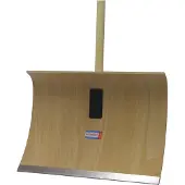 Sonneck Sperrholz-Schneeschieber mit Stiel Räumbreite 500 mm