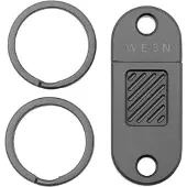 WESN QR, SN03-0, Titanium, Schlüsselanhänger