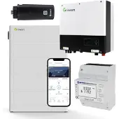 Growatt SPH8000TL3-BH-UP 8kW Hybrid Wechselrichter mit 10.2kWh Solarspeicher-Set