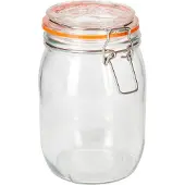 Home Made Weck-Glas, Glas, 1 L - Hausgemacht