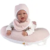 Llorens Mimi Lächelt Mit Dem Moon Bears Dress Babypuppe 42 Cm Rosa Rosa One Size