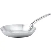 De Buyer Bratpfanne Edelstahl Alchimy 3-Schichten-Design Ø 28 cm - Induktionsgeeignet Professionelle Brushed Finish