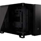Corsair 2500X, Midi Tower, PC, Schwarz, micro ATX, Mini-ITX, Kunststoff, Stahl, Gehärtetes Glas, 18 cm