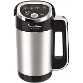 Moulinex Easy Soup LM841810, 1,2 l, Kesselstil, Schwarz, Silber, Berührung, Edelstahl, 1000 W