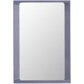 Muuto Arced Mirror 80x55 Light Lilac - , Violett, Glas