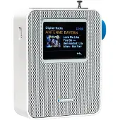 Blaupunkt Steckdosenradio mit Bluetooth und DAB+, Weiß, Farbdisplay