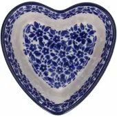 Bunzlau Castle Auflaufform Herz Indigo (160 ml)