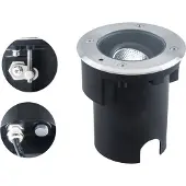 EVN Lichttechnik LED-Bodenleuchte IP67 4000K PC67107040