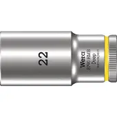 Wera 8790 HMB Deep Steckschlüsseleinsatz mit 3/8"-Antrieb, 22 x 64 mm