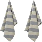 Humdakin Geschirrtuch Recycled Cotton Blue Candy (2er Set)