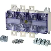 Eaton Lasttrennschalter, DMVS, 160 A, 3-polig, STOPP-Funktion optional, ohne Drehgriff und Antriebsachse, Anschlussbohrung 9 mm 1814186