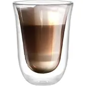 Northix Doppelwandiges Kaffeeglas - 220 ml