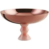 Sambonet Servierschale Madame Mirror PVD Rosa 26 cm