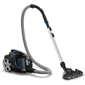 Philips PowerPro Expert Beutelloser Staubsauger, Allergiefilter, 99.9 % Staubaufnahme, 900 W, Schwarz (FC9747/09)