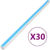 vidaXL Kabelkanäle Selbstklebend 25x16 mm 30 m PVC