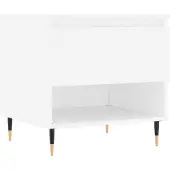 vidaXL Couchtisch Weiß 50x46x50 cm Holzwerkstoff