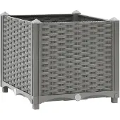 vidaXL Hochbeet 40x40x38 cm Polypropylen