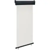 vidaXL Balkon-Seitenmarkise 85x250 cm Creme