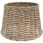 vidaXL Lampenschirm Braun Ø40x26 cm Korbweide