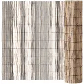 vidaXL Gartenzaun 600x90 cm Schilf
