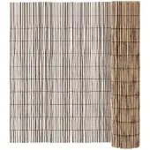 vidaXL Gartenzaun 600x100 cm Schilf