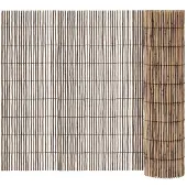 vidaXL Gartenzaun 300x80 cm Schilf