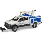 BRUDER RAM 2500 Service Truck, Fahrzeug, 4 Jahr(e), Acrylnitril-Butadien-Styrol (ABS), Schwarz, Blau, Weiß
