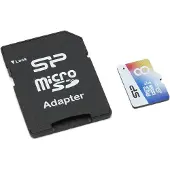 Silicon Power Elite UHS-1 Colorful 8 GB, MicroSDHC, Flash-Speicher Klasse 10, SD-Adapter