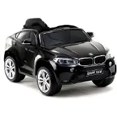Wisam Electric car for children BMW X6, black lacquered