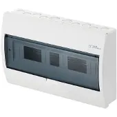 Elektro-Plast Elegante Aufputz-Schaltanlage modular 1 x 18 IP40 410 x 260 x 98 mm (2404-01)