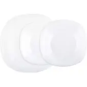 Luminarc Tafelservice Geschirrset Carine Essservice Hartglas 6 Personen 18-tlg.