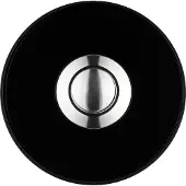 Grothe GRO64197 Klingeltaster Piccolo Cerchio schwarz