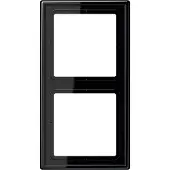 JUNG LS 982 SW - Schwarz - Duroplast - Schraubenlos - - 81 mm - 152 mm