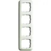 Abb Busch-Jaeger 2514-212 Abdeckrahmen 4-fach Duro 2000 SI weiß
