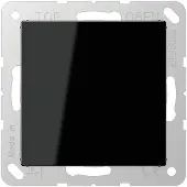 JUNG JUNA594-0SW Blindabdeckung graphitschwarz/matt Serie A550