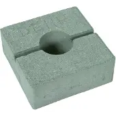 Dehn 253301 DEHNiso-DLH Betonstein C35/45 180x180x70mm m. Mulde f. Grundplatte BES 4.6KG SB10 180X180X70 BES46KGSB10180X180X70 - 24 Stück