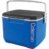 Coleman 16QT Tricolour Performance Cooler, Schwarz, Blau, 15 l, 1,8 kg