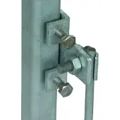 Dehn Terminal St/Tzn Horizontal Typ für Profile 18-35mm mit Klemme - 372240