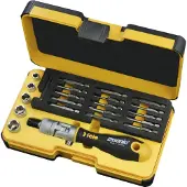 Felo XL-Strongbox ERGONIC K 22-tlg. | SL/PH/PZ/TORX/HEX/ND