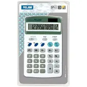 Milan Taschenrechner Weiss 17,5 x 11 x 3 cm