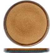 Cosy & Trendy Flacher Teller Quintana Amber 27,5 cm (4er-Set)
