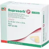 Lohmann & Rauscher GmbH & Co. KG Suprasorb P Pu-schaumv.nichtklebend 5x5 Cm 10 St