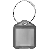 Combicraft Mini XS aufklappbare Schlüsseletiketten, Antraziet, 38x22mm - 100 Stück