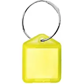 Combicraft Mini XS aufklappbare Schlüsseletiketten, Gelb, 38x22mm - 100 Stück