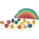 Vilac - Wooden Beads - Fruits by Andy Westface - (7416)