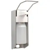 Medi-Inn Wandspender Aluminium, mit Langarmhebel, inkl. Leerflasche 500 ml 1 St